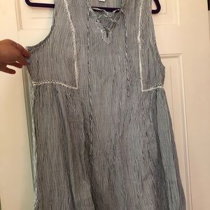 Old Navy sleeveless striped dress